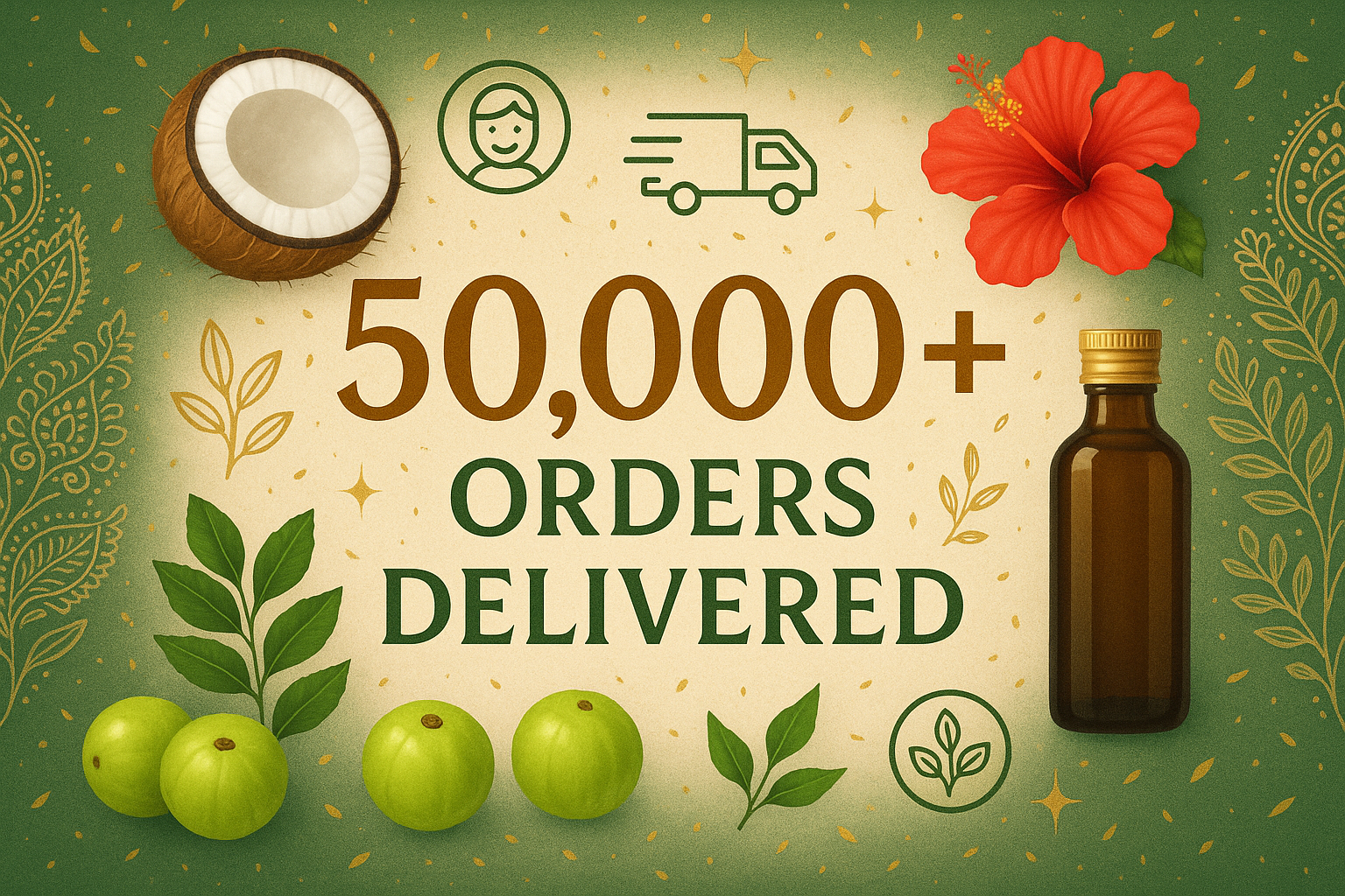 50000+ orders delivered 